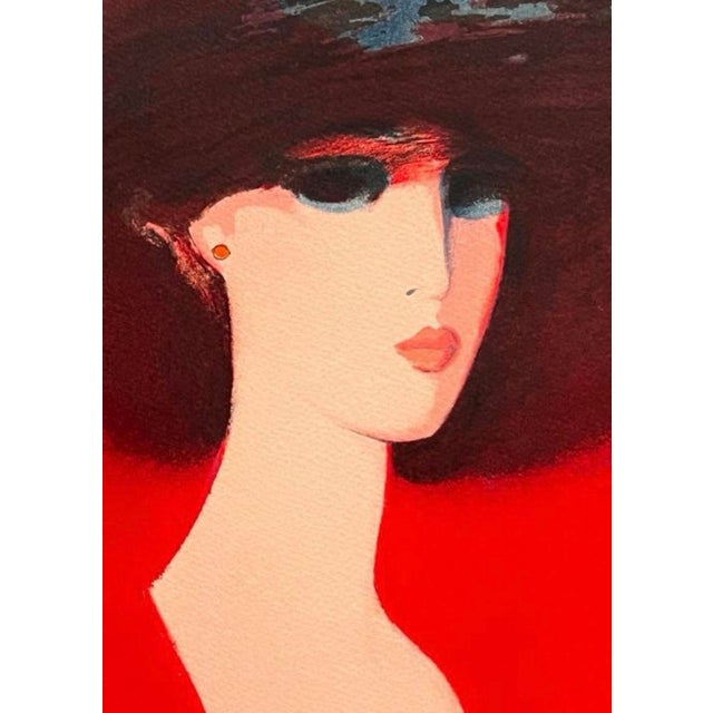 Janusz De Rola, Portrait, 1988, Lithograph For Sale - Image 3 of 7