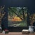A professionally crafted acrylic painting capturing a vibrant sunset and natural forest scenery. A beautiful view of a...