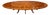 Large Burr Walnut Extending Oval Dining Table, 1950 For Sale