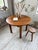 Round Oak Table, 1950s For Sale - Image 12 of 18