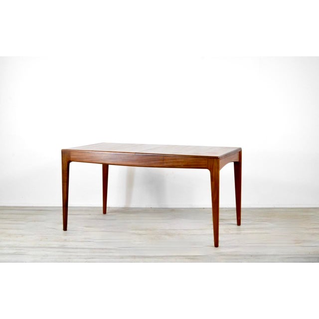 Wood Mid-Century Modern Teak Dining Table attributed to John Herbert for A. Younger Ltd., 1960s For Sale - Image 7 of 9