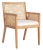 Safavieh Malik Rattan Dining Chair - Natural For Sale - Image 4 of 11