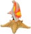 Vintage Natural Conch Shell & Starfish Coastal Table Lamps - a Pair For Sale - Image 13 of 18