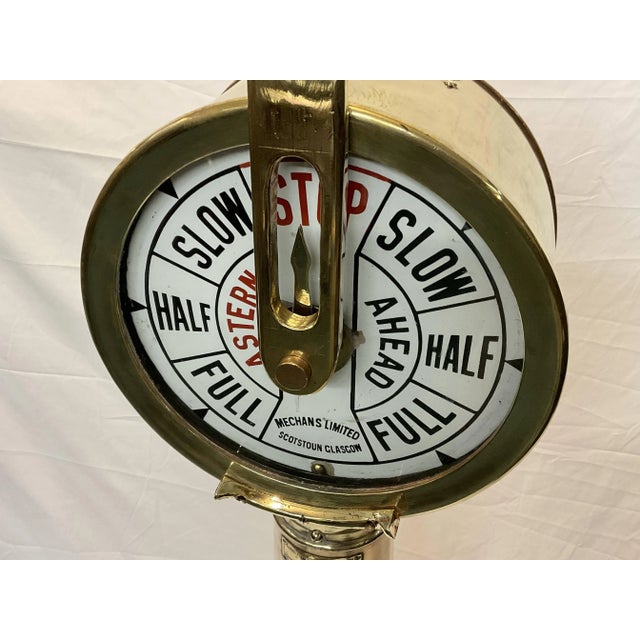 Metal Rare Ships Engine Order Telegraph For Sale - Image 7 of 12