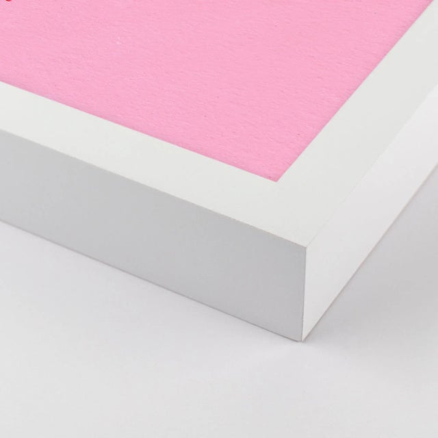 DESCRIPTION: Radicchio the Snake by Willa Heart in White Framed Paper, Medium Art Print SPECIFICATIONS: Type: Framed...