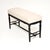Antique Victorian Ebonised Bench, 1890s For Sale - Image 4 of 9