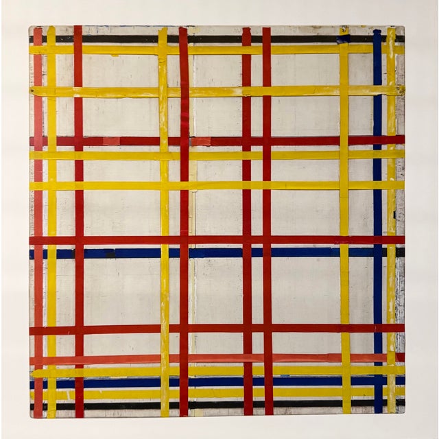 Piet Mondrian (1872–1944), New York City I (Unvollendet), 1941, Kunstsammlung Nordrhein-Westfalen Düsseldorf, Art Print...