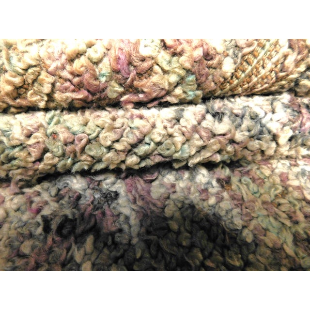 Vintage Hand Knotted Moroccan Rug. 6'3"x 9'5" For Sale - Image 14 of 16