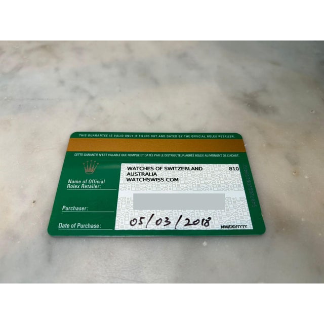 Rolex Oyster Perpetual Submariner Date 2018 For Sale - Image 13 of 14