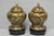 Vintage Cloisonné Chinese Small Enameled Brown Covered Ginger Jar on Stand, Pair For Sale - Image 17 of 18