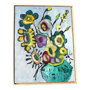 Abstract Vase in Lavender
