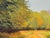 Sunlit Country Path, Lush Greenery, Autumn Tones, Serene Countryside Landscape 1991 For Sale - Image 6 of 18