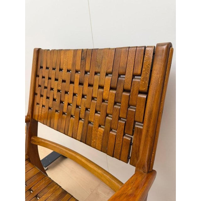 Gelenka Armchairs in Solid Beech Wood, Germany, 1950, Set of 2 For Sale - Image 15 of 18