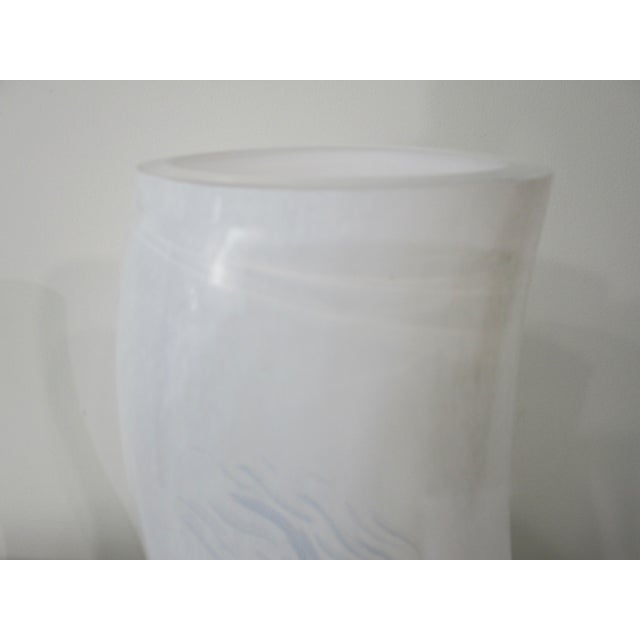 Glass 2 Kosta Boda " Cat Walk " Handblown Vases by Kjell Engman For Sale - Image 7 of 12