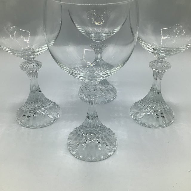 Mikasa "Ritz" Crystal Water Goblets-Set of 6 For Sale - Image 12 of 12