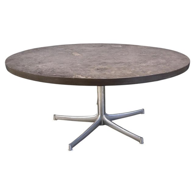 Vintage Slate Coffee Table by Walter Knoll, 1960s For Sale - Image 12 of 12