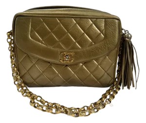 1990s Chanel Bijoux Tassel Camera Bag