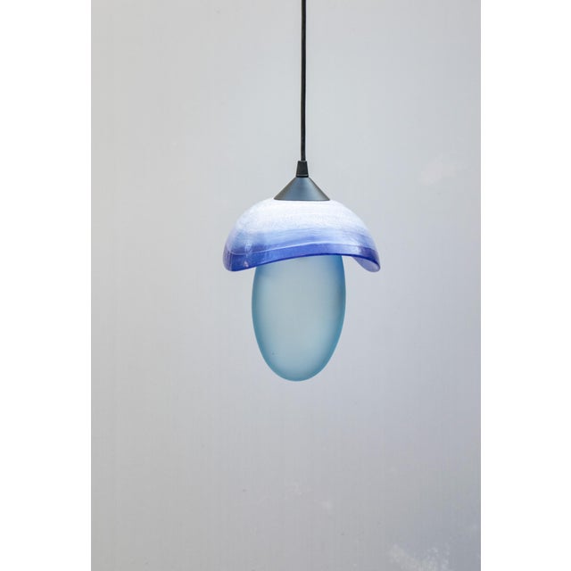 Hanging Light by Iskra for Ribo the Art of Glass For Sale - Image 4 of 7