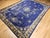 Late 19th Century 19th Century Chinese Peking Rug, Handwoven Wool, Indigo & Yellow, 10' x 14' For Sale - Image 5 of 15