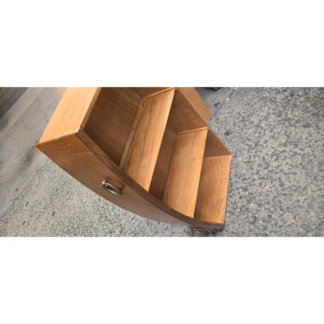 Rare Vintage John Widdicomb Highboy | Essex House Hotel Nyc Origin | Collector’s Piece For Sale In New York - Image 6 of 6