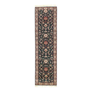 2020s Fine Hand Knotted Pak Tabriz Runner For Sale