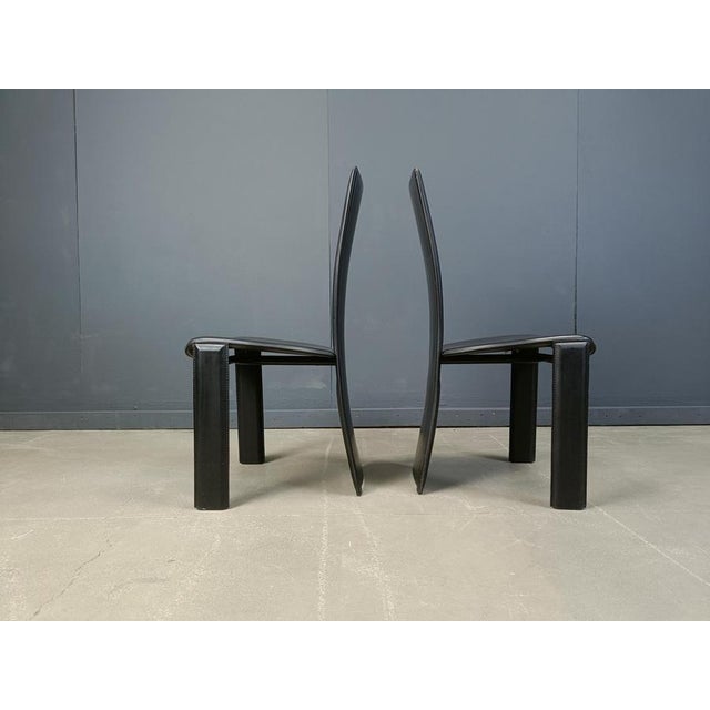 Vintage Dining Chairs by Pietro Costantini, 1980s, Set of 6 For Sale - Image 3 of 14