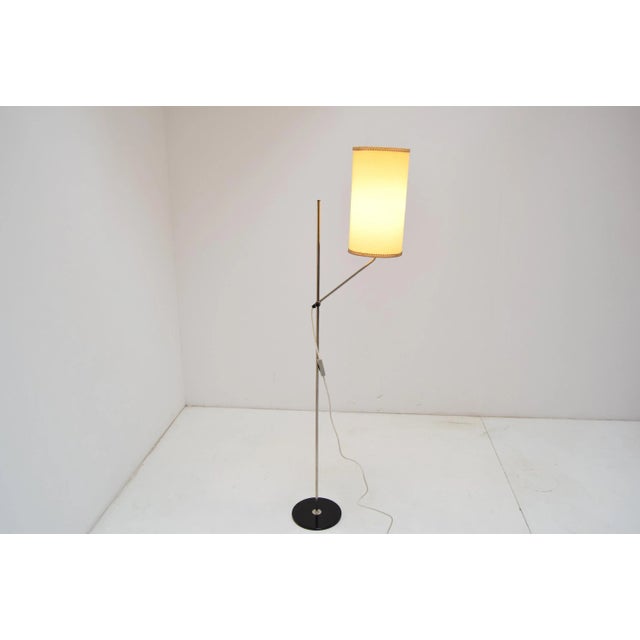 Made in germany made of chrome, lacquered metal maximum height is 212cm height shade is 42, depth 23 1x 60w,e27 or e26...