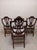 Bassett Style Antique Mahogany Shield Back Dining Room Chairs Set of 4 Style: French Color: Brown Dimensions: 3 side chair...