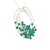 Natural emerald 3.53cts & diamond 0.84cts pendant in 18k gold For Sale - Image 12 of 18