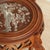 Wilhelminian Floral Column Side Table with Marble Top, 1880s For Sale - Image 10 of 13