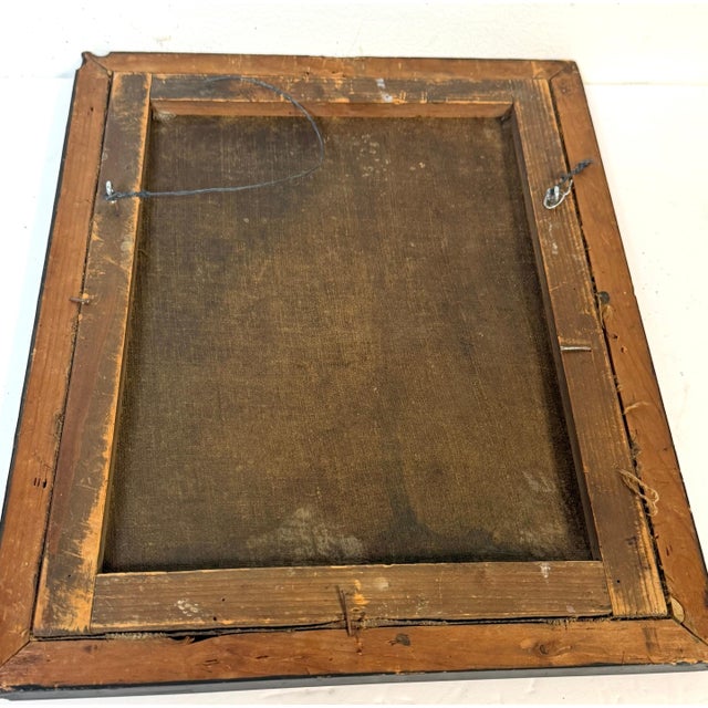 Wood Italian Old Master Painting of Saint Mark the Evangelist with Lion, 1680–1750 For Sale - Image 7 of 16