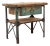 Early 20th Century French Metal & Wooden Work Table For Sale