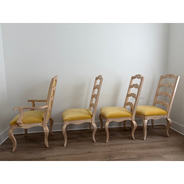 Century Furniture French Country Ladderback Dining Chairs, Set of 8 (2 Arm + 6 Side) For Sale - Image 10 of 15