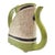 Ceramic Signed D. Kite Postmodern Studio Ceramic Teapot Green Speckle 7.5" For Sale - Image 7 of 13