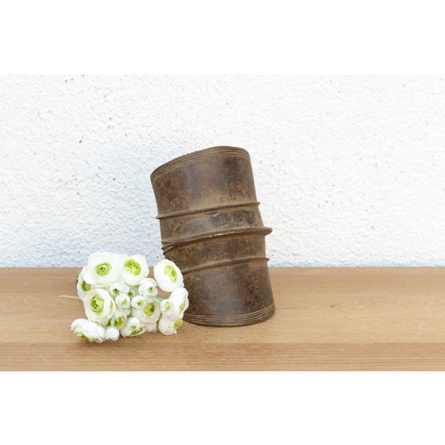 Metal Authentic Konga Bronze Currency Piece For Sale - Image 7 of 7