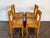 Vintage 1970's Maison Regain Elm Dining Chairs For Sale - Image 4 of 18