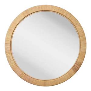 Lifestyle by JY Ohana Rattan & Glass Mirror