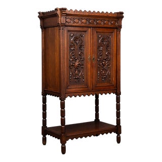 Gründerzeit Oak Sideboard, Late 19th Century For Sale
