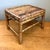 Vintage Rattan Bamboo Accent Table, Mid-Century Modern Side Table For Sale - Image 4 of 9
