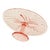 Beautiful vintage cake plate from the Art Deco period, pastry dish made of pink-colored pressed glass, also known as...