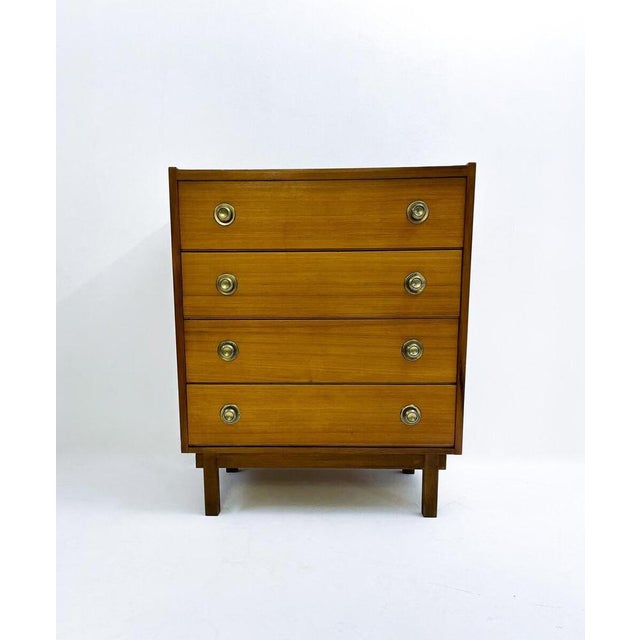 Wood Mid-Century Modern Chest of Drawers, Italy, 1960s For Sale - Image 7 of 8