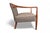 Mid-Century Modern 1950s Sculptural Mid Century Lounge Chair in Walnut For Sale - Image 3 of 9