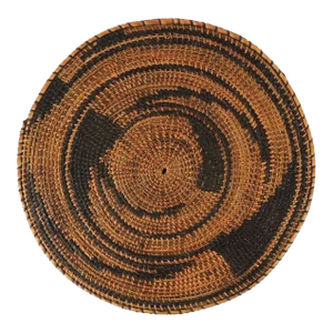Mid 20th Century Tutsi Flat Basket