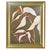 Original Botanical Leaf Diptych — Teal & Olive Studies, Oil Sticks on Canvas, 12" X 16" Each, by Tatiana Duperault For Sale - Image 4 of 7