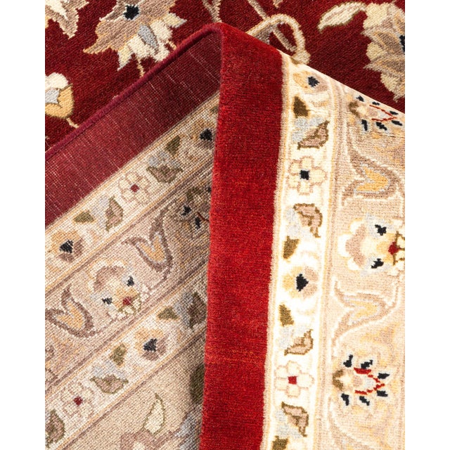 Mogul, One-of-a-Kind Hand-Knotted Area Rug - Red, 12' 0" x 14' 8" For Sale In New York - Image 6 of 8