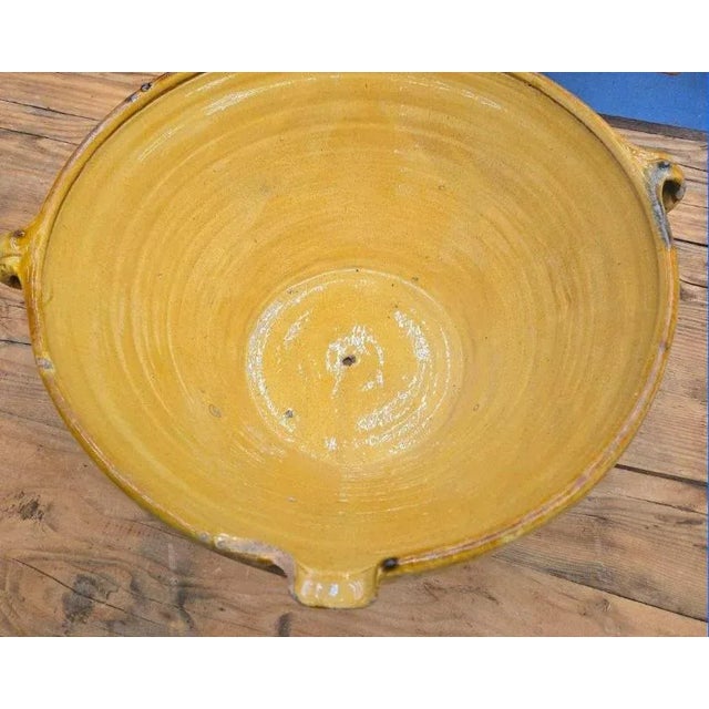 French Provincial French Terracotta Confit Bowl For Sale - Image 3 of 6