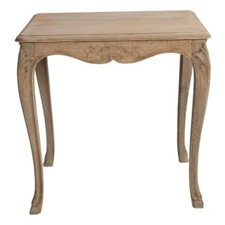 Early 20th Century Louis XV Side Table In Oak For Sale