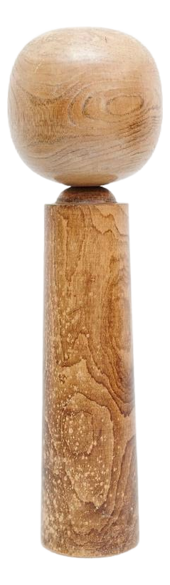 Mid-Century Modern Japanese Wood Kokeshi Doll, 1940s
