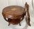 1930s Satinwood Inlaid Coffee Table With Lazy Susan Tray Table For Sale - Image 10 of 11