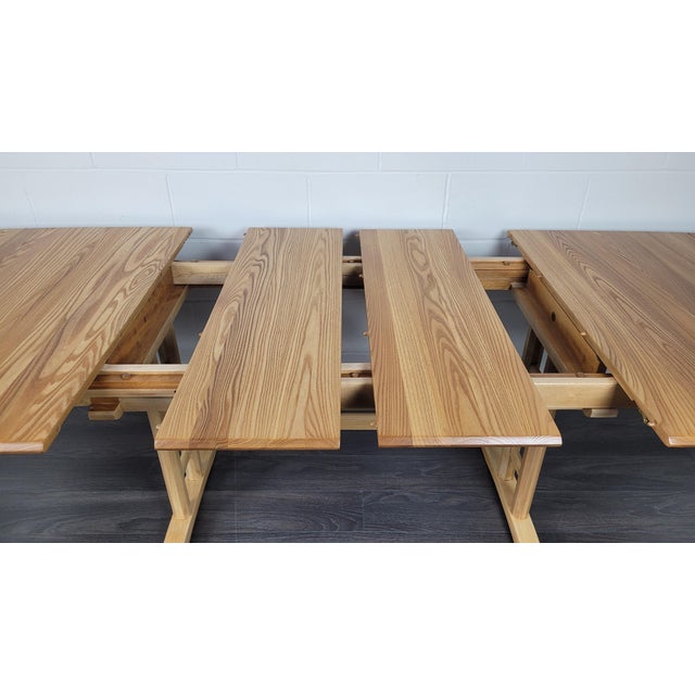 Burford Grand Double Extendable Dining Table from Ercol, 1990s For Sale - Image 15 of 18
